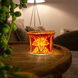 Portavela mini luminiscente...