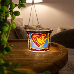 Portavela mini luminiscente...