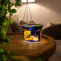 Portavela mini luminiscente...