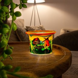 Portavela mini luminiscente...