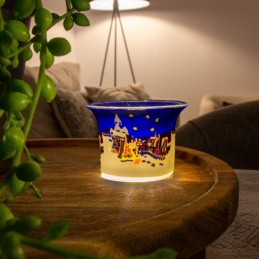 Portavela mini luminiscente...