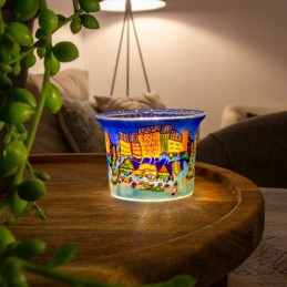Portavela mini luminiscente...