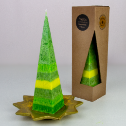 Vela Pirámide Verde –...
