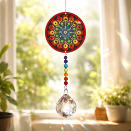Atrapasol Mandala – Cristal...