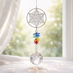 Atrapasol Mandala – Cristal...