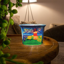 Portavela mini luminiscente...