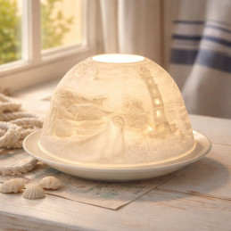 Portavela Faro de luz...
