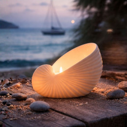 Portavela Caracola